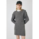 SHOULDER BUTTON ミニドレス | MOUSSY OUTLET | 詳細画像29 