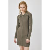 ZIP UP LS MINI ドレス | MOUSSY OUTLET | 詳細画像18 