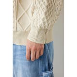 A-LIGHT KNIT ケーブルトップス | RODEO CROWNS WIDE BOWL | 詳細画像11
