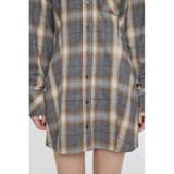 CHECK SHIRT ドレス | MOUSSY OUTLET | 詳細画像13