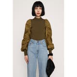 KHA | KNIT DOCKING トップス | SLY OUTLET