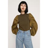 KNIT DOCKING トップス | SLY OUTLET | 詳細画像7