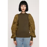 KNIT DOCKING トップス | SLY OUTLET | 詳細画像8