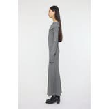 ASYMMETRY COLLAR KNIT ドレス | MOUSSY OUTLET | 詳細画像8
