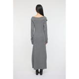 ASYMMETRY COLLAR KNIT ドレス | MOUSSY OUTLET | 詳細画像9