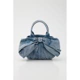 BLU | リボンデニムミニトート | RODEO CROWNS WIDE BOWL