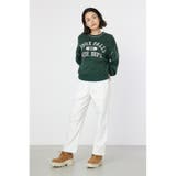 配色ステッチカレッジニットトップス | RODEO CROWNS WIDE BOWL | 詳細画像15 