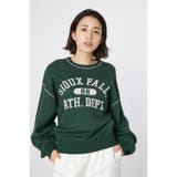 配色ステッチカレッジニットトップス | RODEO CROWNS WIDE BOWL | 詳細画像12 