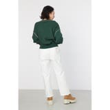 配色ステッチカレッジニットトップス | RODEO CROWNS WIDE BOWL | 詳細画像16 