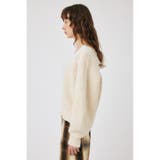 LACE TRIMMED V NECK セーター | MOUSSY OUTLET | 詳細画像6 