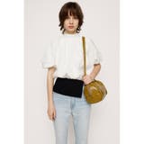 M/WHT7 | WAIST RIB BALLOON ブラウス | SLY OUTLET
