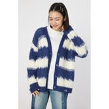 Grunge Border Knit カーディガン | RODEO CROWNS WIDE BOWL | 詳細画像17