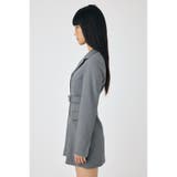 LONG SLEEVE BLAZER ミニドレス | MOUSSY OUTLET | 詳細画像22
