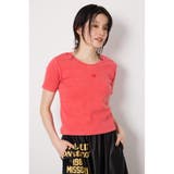 RED | ピグメント2wayリブTシャツ | RODEO CROWNS WIDE BOWL