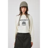 WHT | JACQUARD MOUSSY ニットトップス | MOUSSY OUTLET