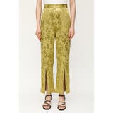 FRONT SLIT SHINY FLOWER パンツ | SLY OUTLET | 詳細画像3