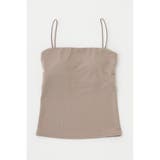 BEG | BACK SHEER カップインキャミ | MOUSSY OUTLET