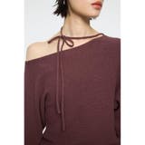 ONE SHOULDER ニットトップス | MOUSSY OUTLET | 詳細画像24