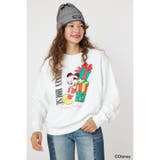 O/WHT1 | (MICKEY)Xmasスウェットトップス | RODEO CROWNS WIDE BOWL