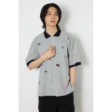 T.GRY | Dotted ポロシャツ | RODEO CROWNS WIDE BOWL