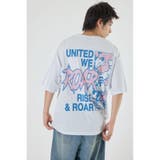 WHT | ROAR Tシャツ | RODEO CROWNS WIDE BOWL