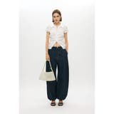 PIN TUCK COCOON STRAIGHT | MOUSSY OUTLET | 詳細画像26 