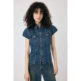 CAP SLEEVE デニムシャツ | MOUSSY OUTLET | 詳細画像12 