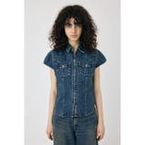 CAP SLEEVE デニムシャツ | MOUSSY OUTLET | 詳細画像13 