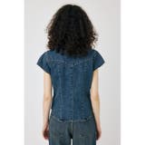 CAP SLEEVE デニムシャツ | MOUSSY OUTLET | 詳細画像15 