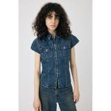 CAP SLEEVE デニムシャツ | MOUSSY OUTLET | 詳細画像10