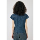 CAP SLEEVE デニムシャツ | MOUSSY OUTLET | 詳細画像13