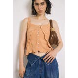 BUTTON UP SMOCKING キャミ | MOUSSY OUTLET | 詳細画像25