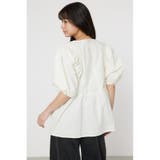 袖ボリュームペプラムトップス | RODEO CROWNS WIDE BOWL | 詳細画像4 