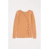 斜めボタンニットトップス  | MOUSSY OUTLET | 詳細画像9 