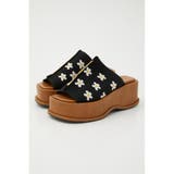 PATTERN KNIT WADGE SANDAL | RODEO CROWNS WIDE BOWL | 詳細画像2