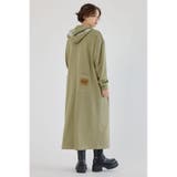 L/KHA1 | RCSカラーステッチパーカーワンピース | RODEO CROWNS WIDE BOWL