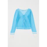 FRONT TIE シアーカーディガン | MOUSSY OUTLET | 詳細画像18 