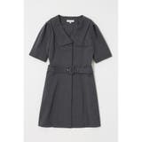 BIG COLLAR MINI ドレス | MOUSSY OUTLET | 詳細画像19