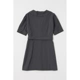 BIG COLLAR MINI ドレス | MOUSSY OUTLET | 詳細画像20