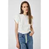 WHT | CUT OUT LOOSE Tシャツ | MOUSSY OUTLET