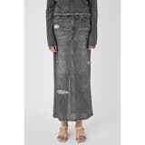DENIM PRINT TRANSPARENT スカート | MOUSSY OUTLET | 詳細画像5 