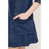 V NECK DENIM ショートワンピース | SLY OUTLET | 詳細画像25