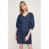 V NECK DENIM ショートワンピース | SLY OUTLET | 詳細画像16