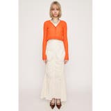 O/WHT1 | SHIRRING STRING ミディアムスカート | SLY OUTLET