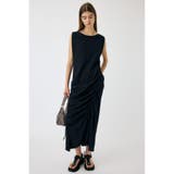 ASYMMETRY GATHER ドレス | MOUSSY OUTLET | 詳細画像2