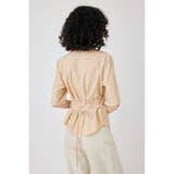 STRIPE BACK LACE UP シャツ | MOUSSY OUTLET | 詳細画像21