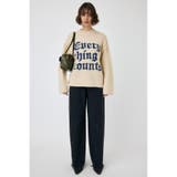 KNITTED WORDS セーター | MOUSSY OUTLET | 詳細画像3