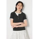 C.GRY | フェイクレイヤードヘンリーTシャツ | RODEO CROWNS WIDE BOWL