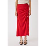 RED | DRAWSTRING CUT スカート | MOUSSY OUTLET