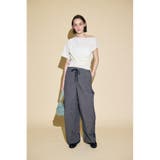SHEER PANEL LACE UP パンツ | MOUSSY OUTLET | 詳細画像16 